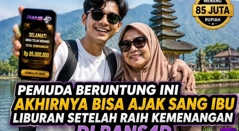 Pemuda Beruntung Ini Akhirnya Bisa Ajak Sang Ibu Liburan Setelah Raih Kemenangan di RANS4D